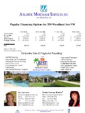 Pamela Johnson's open house flier template created using Microsoft Excel